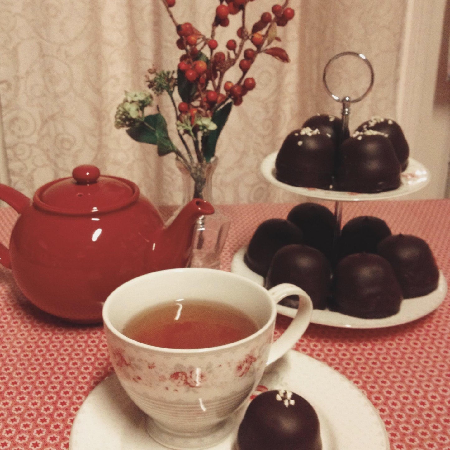 Sort H.C Andersen Te - Thebutikken Thrysøe