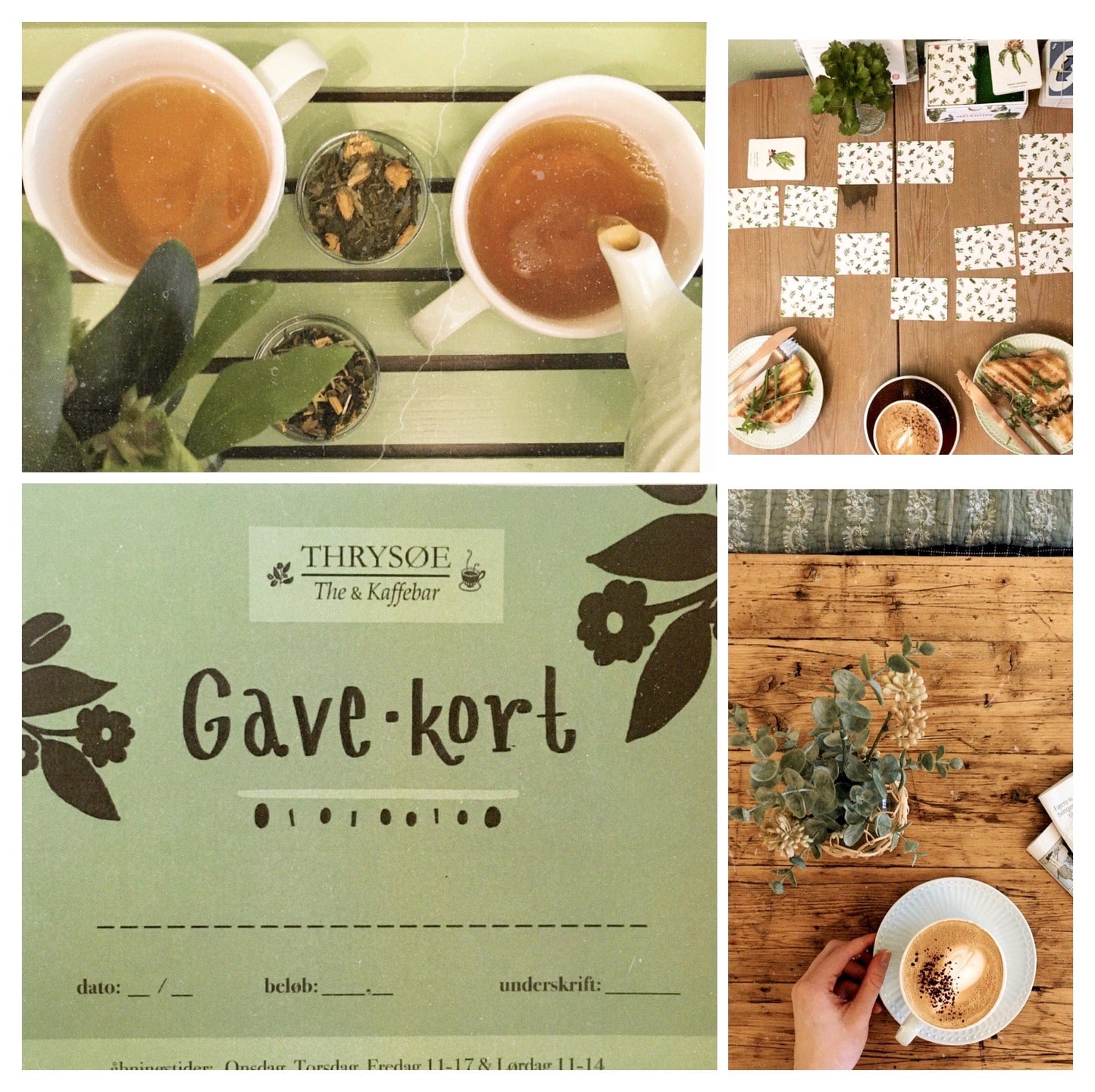 GAVEKORT - The & Kaffebaren - Thebutikken Thrysøe 