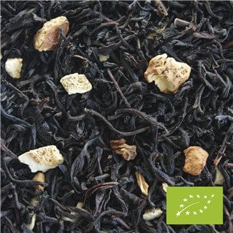 Økologisk sort te med orange og æble - Tebutikken Thrysøe 