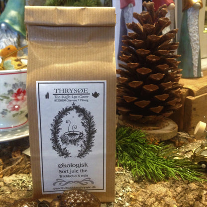 Økologisk sort jule te - Tebutikken Thrysøe 